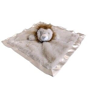 Cloud Island Lion Baby Plush Security Lovey Blanket Brown Furry Mane